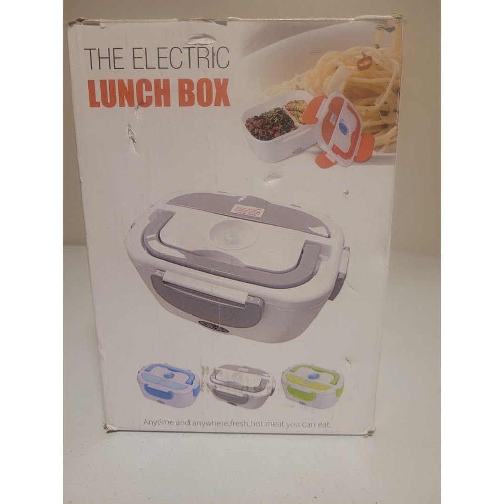 Electric Lunch Box for Car and Home, Work Office - 12V 110V Portable Food Warmer